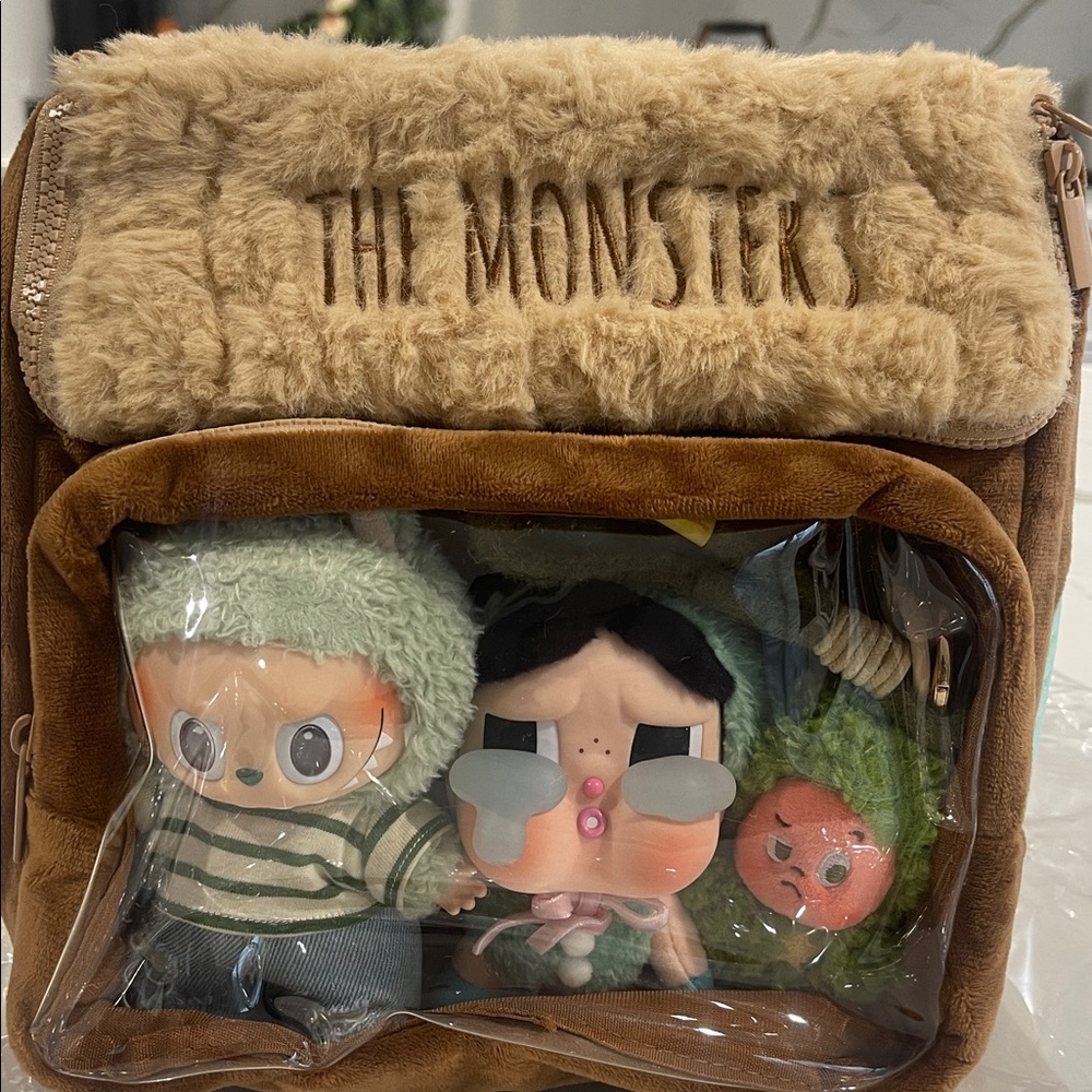 The Monsters fuzzy backpack - Picture 3 of 8